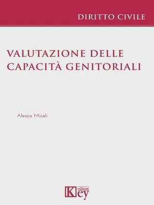 cover image of Valutazione delle capacità genitoriali